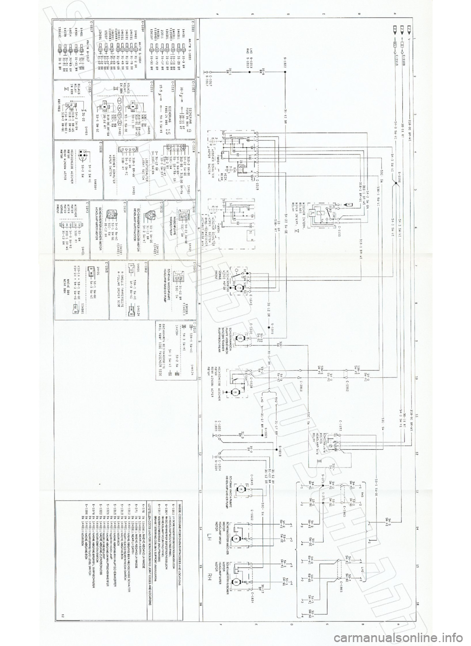 FORD SIERRA 1992 2.G Wiring Diagrams Repair Manual 