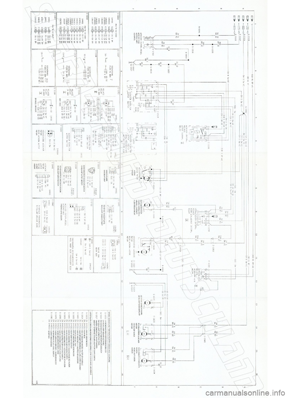 FORD SIERRA 1992 2.G Wiring Diagrams Repair Manual 