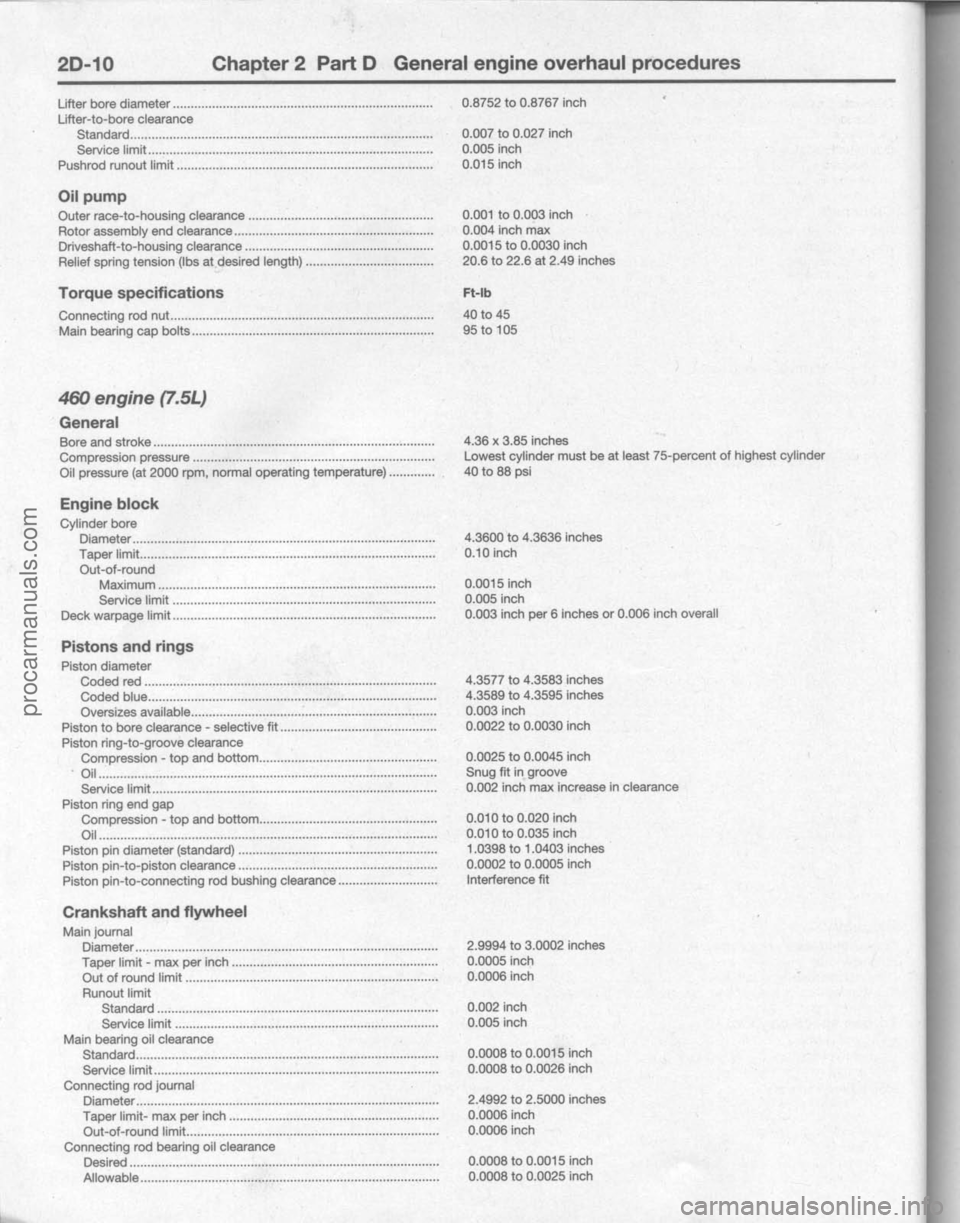 FORD BRONCO 1980 Service Repair Manual procarmanuals.com FORD BRONCO 1980 Service Repair Manual procarmanuals.com