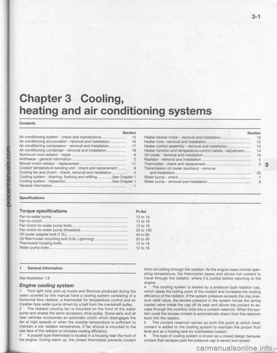 FORD BRONCO 1980  Service Repair Manual procarmanuals.com 