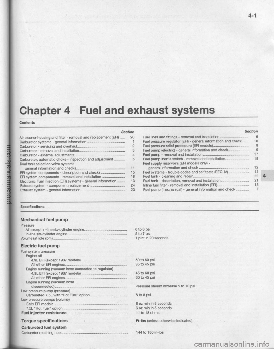 FORD BRONCO 1980  Service Repair Manual procarmanuals.com 