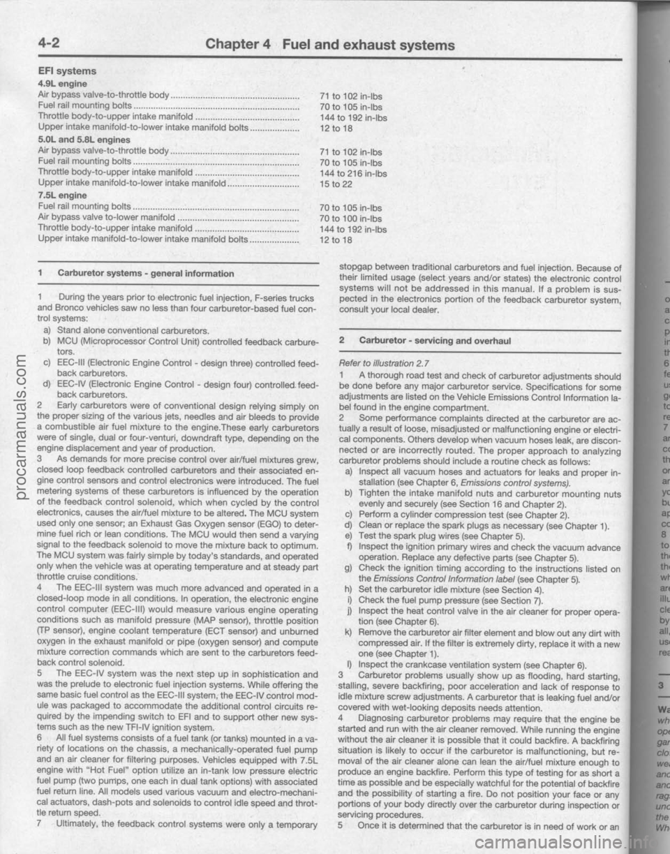FORD BRONCO 1980  Service Repair Manual procarmanuals.com 