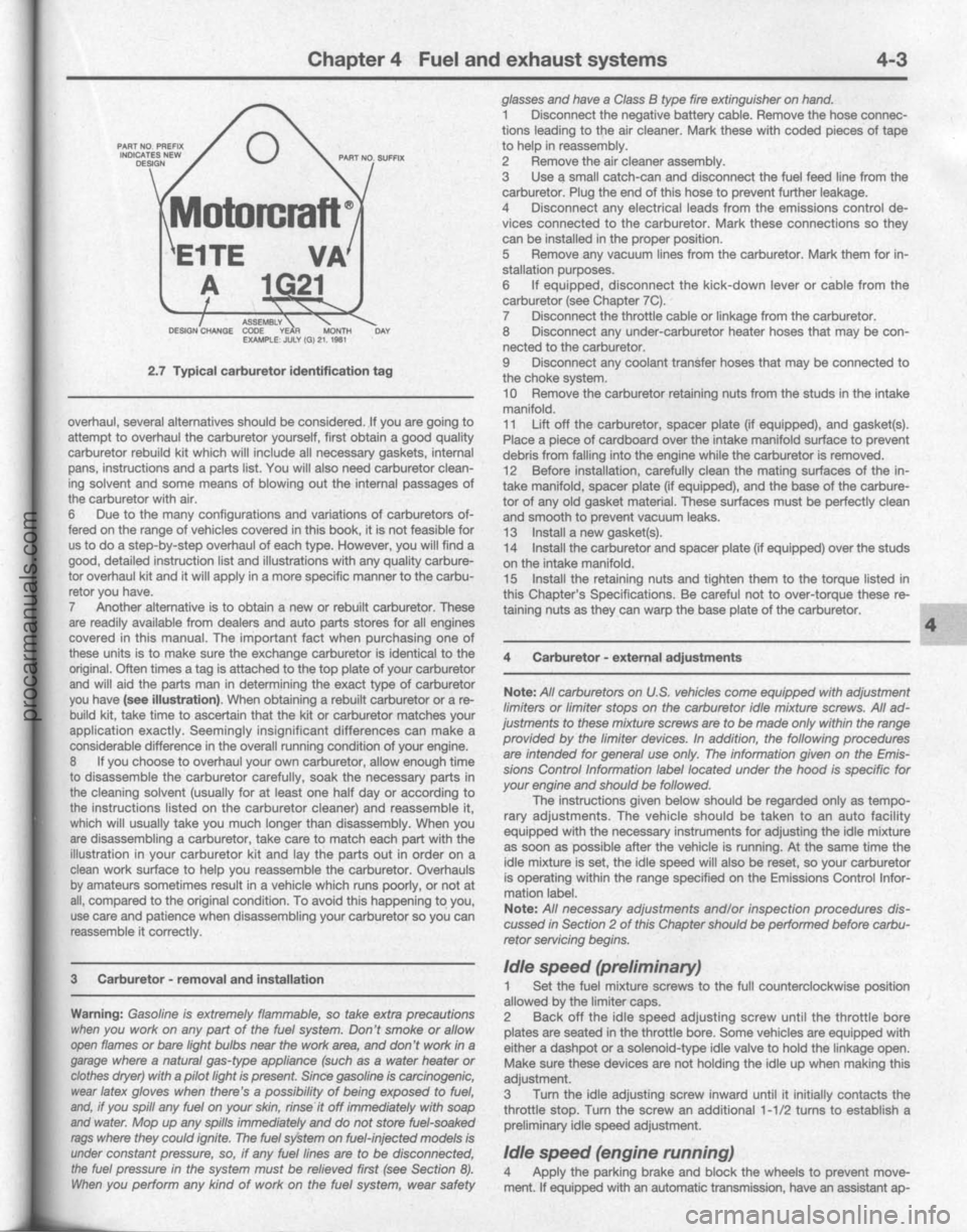 FORD BRONCO 1980  Service Repair Manual procarmanuals.com 