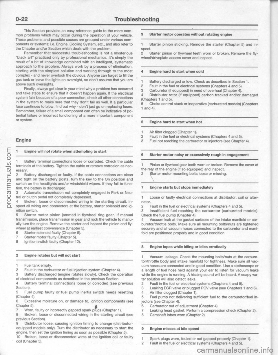 FORD BRONCO 1980 Service Owners Manual procarmanuals.com FORD BRONCO 1980 Service Owners Manual procarmanuals.com