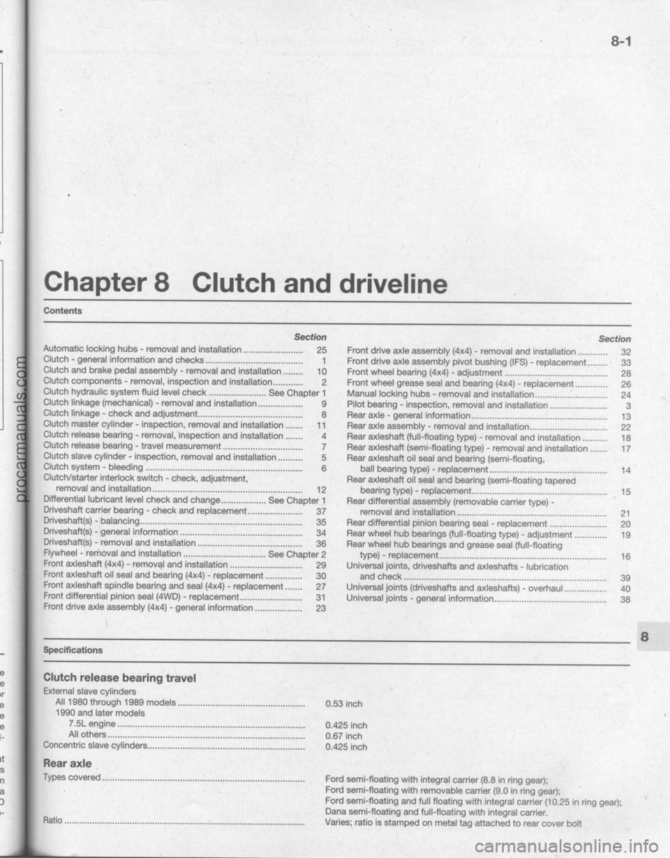 FORD BRONCO 1980 Service Repair Manual procarmanuals.com FORD BRONCO 1980 Service Repair Manual procarmanuals.com
