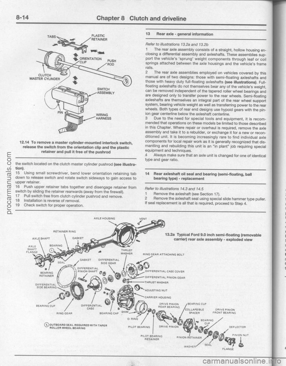 FORD BRONCO 1980 Service Repair Manual procarmanuals.com FORD BRONCO 1980 Service Repair Manual procarmanuals.com