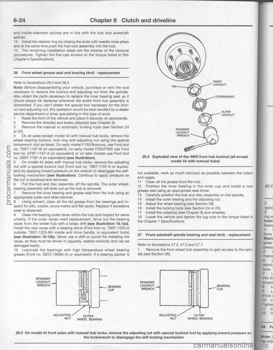 FORD BRONCO 1980  Service Repair Manual procarmanuals.com 