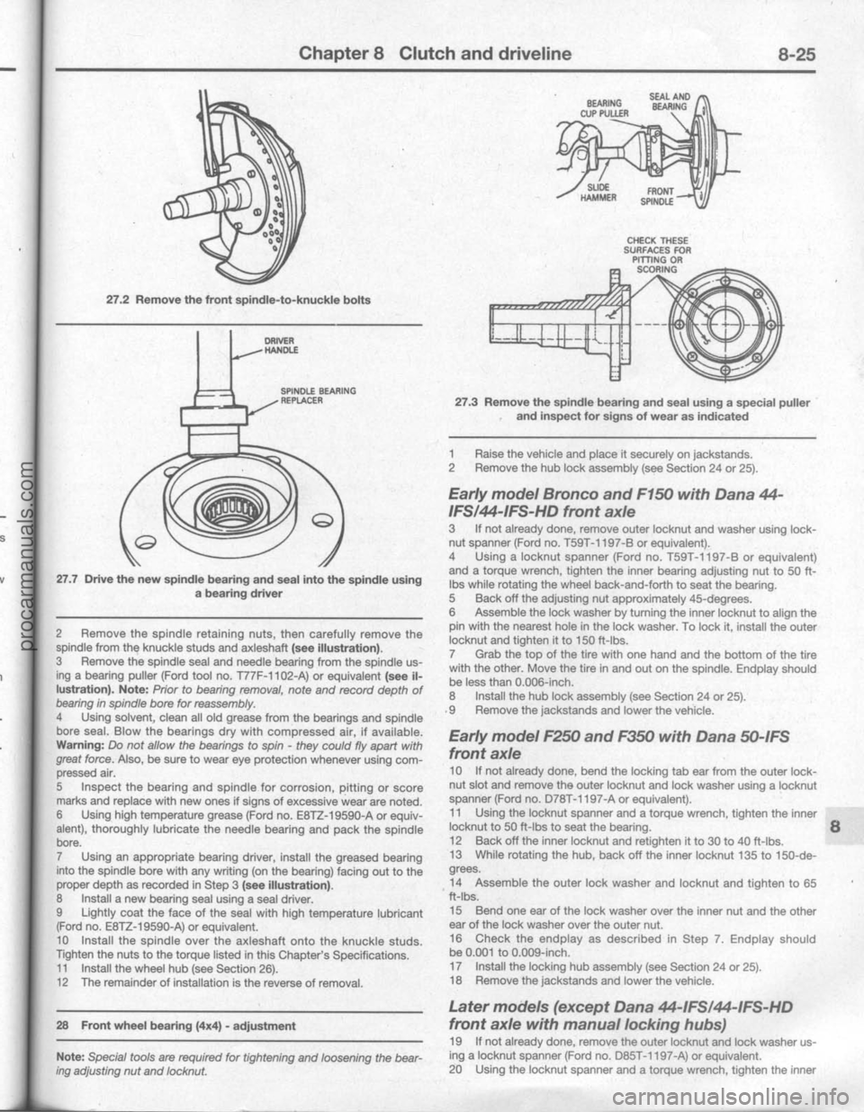FORD BRONCO 1980  Service Repair Manual procarmanuals.com 