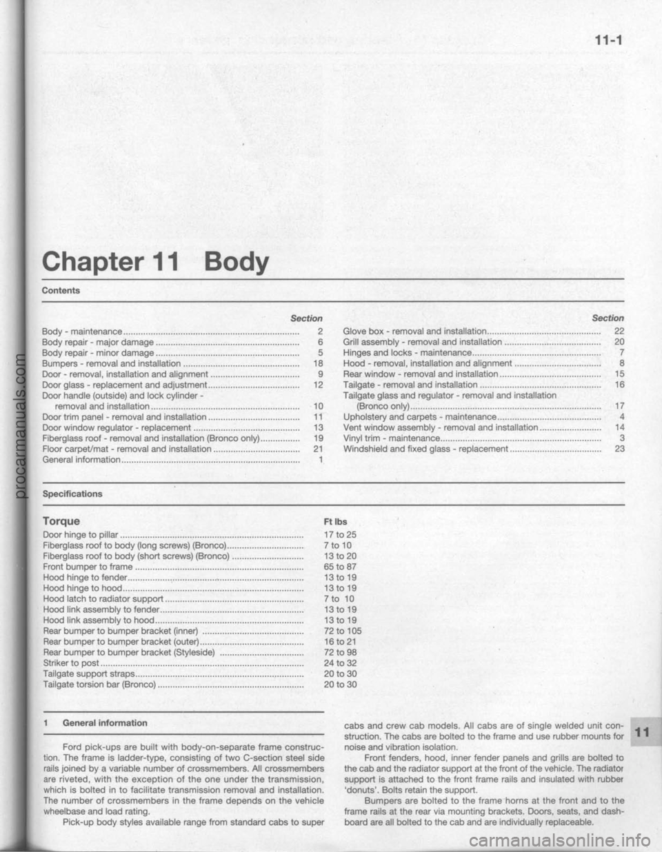 FORD BRONCO 1980 Service Repair Manual procarmanuals.com FORD BRONCO 1980 Service Repair Manual procarmanuals.com