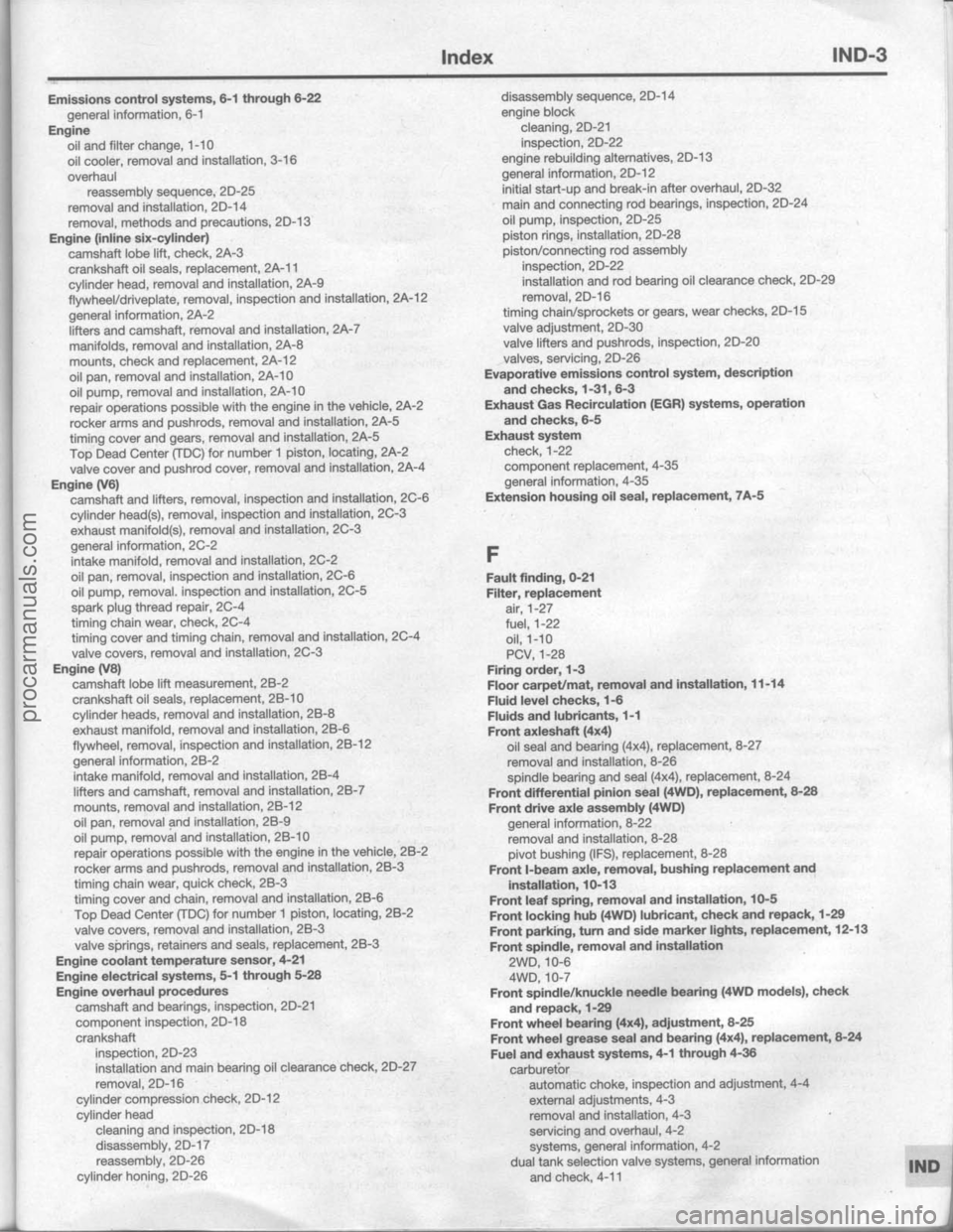 FORD BRONCO 1980 Service Repair Manual procarmanuals.com FORD BRONCO 1980 Service Repair Manual procarmanuals.com