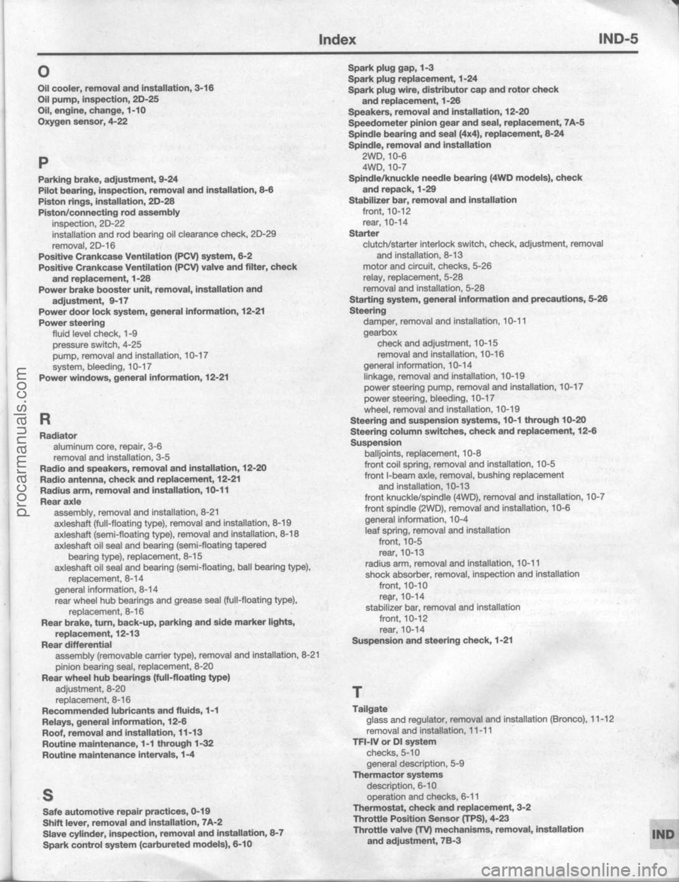 FORD BRONCO 1980 Service Repair Manual procarmanuals.com FORD BRONCO 1980 Service Repair Manual procarmanuals.com