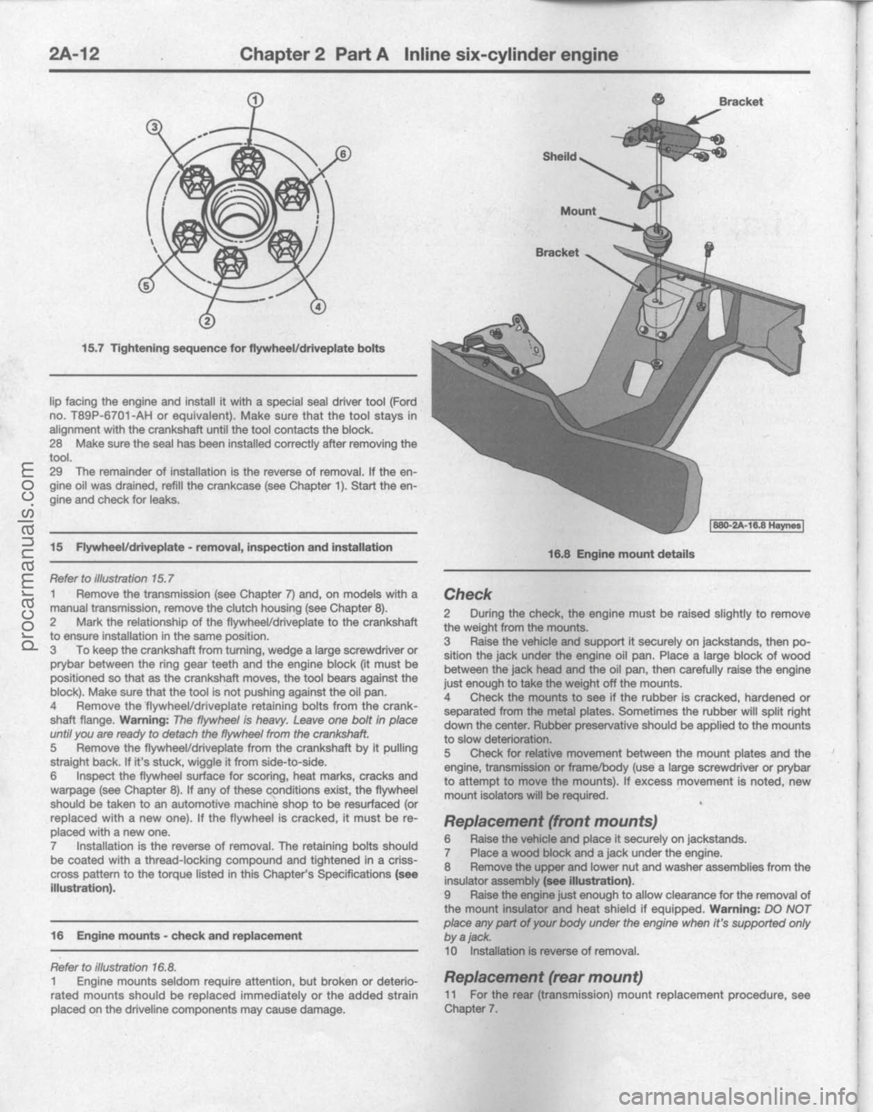 FORD BRONCO 1980 Service Manual PDF procarmanuals.com FORD BRONCO 1980 Service Manual PDF procarmanuals.com