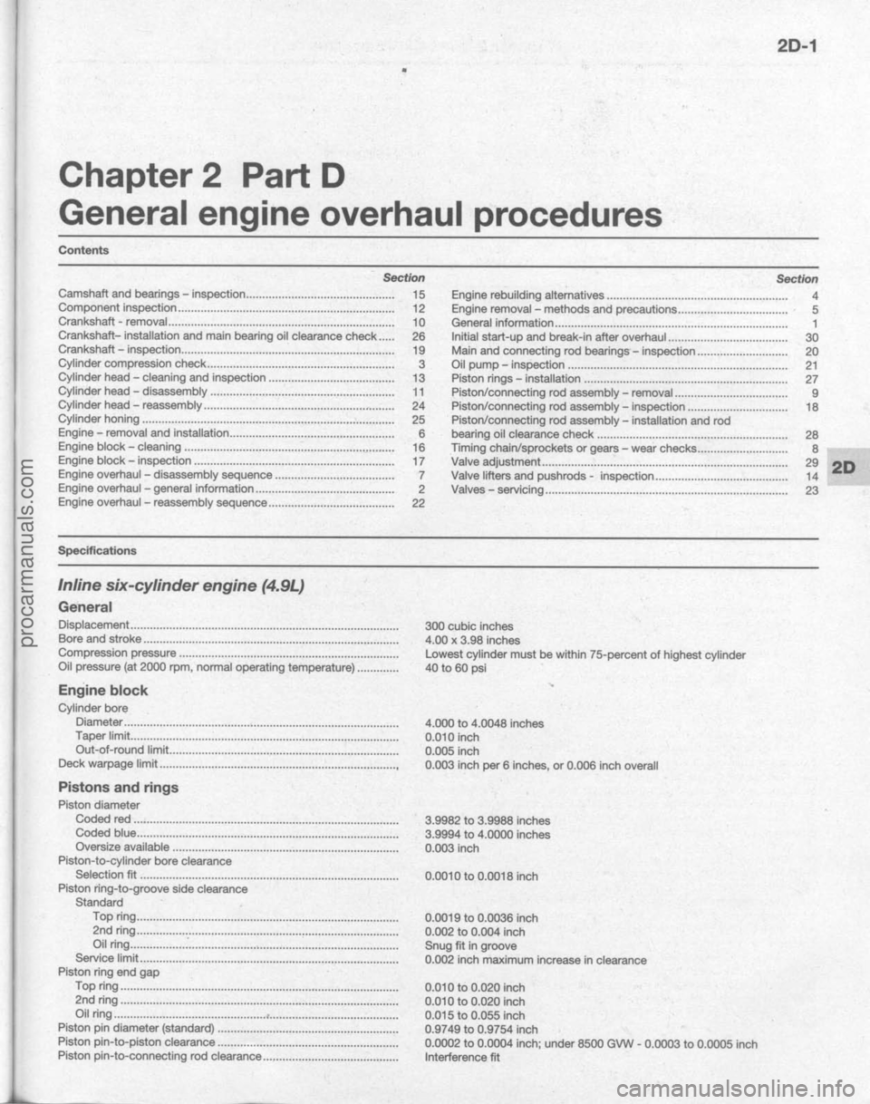 FORD BRONCO 1980 Service Owners Manual procarmanuals.com FORD BRONCO 1980 Service Owners Manual procarmanuals.com