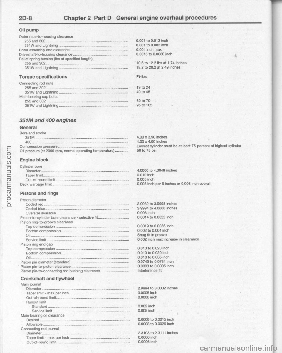 FORD BRONCO 1980 Service Owners Manual procarmanuals.com FORD BRONCO 1980 Service Owners Manual procarmanuals.com