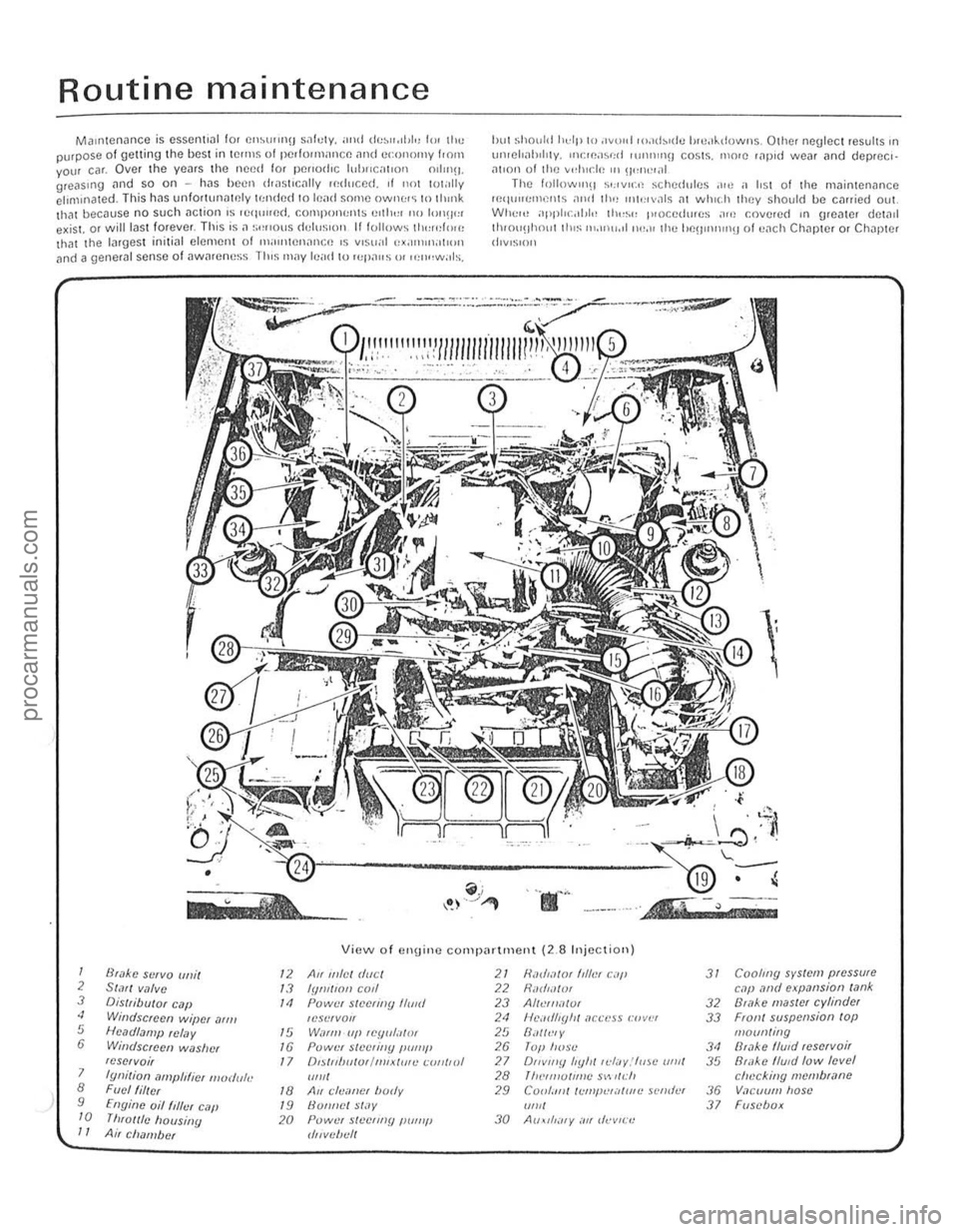 FORD CAPRI 1974 User Guide Routine maintenance
Maintenance is essential tOI C"~l"'Il\J sal"I\,. <lnd de~",jt,l" lor \I1 purpoSe o f gening the best inleflll~ of peduPlllilllCr. nnd economy 110m yOlir car . FORD CAPRI 1974 User Guide Routine maintenance
Maintenance is essential tOI C"~l"'Il\J sal"I\,. <lnd de~",jt,l" lor \I1 purpoSe o f gening the best inleflll~ of peduPlllilllCr. nnd economy 110m yOlir car .