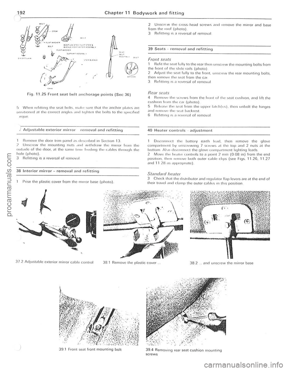 FORD CAPRI 1974 Workshop Manual 19 2 Chapter" Bodywork and fitting
)r-------------------------------------------------------------------- ---
-, jj
t~
' ,.,,,.
·l .. ..... ..
-.. ""~" . . ,. ~ lOO'' FORD CAPRI 1974 Workshop Manual 19 2 Chapter" Bodywork and fitting
)r-------------------------------------------------------------------- ---
-, jj
t~
' ,.,,,.
·l .. ..... ..
-.. ""~" . . ,. ~ lOO''