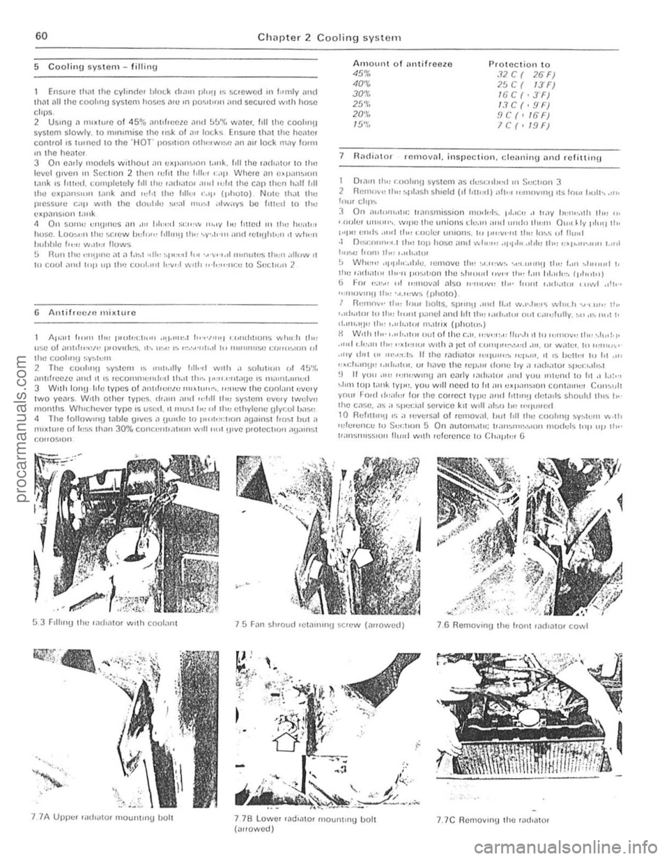 FORD CAPRI 1974 Repair Manual .to.
60 C hapter 2 Cooling system
5 Cooling system -fillinu
Ensure 111m the cylinder hlot.k d,1111 pi,,!! IS SCfCWCU " rumly wl(1 th .. , tlilihe coolllU system h(')s'~s .1!tl1n POSl t FORD CAPRI 1974 Repair Manual .to.
60 C hapter 2 Cooling system
5 Cooling system -fillinu
Ensure 111m the cylinder hlot.k d,1111 pi,,!! IS SCfCWCU " rumly wl(1 th .. , tlilihe coolllU system h(')s'~s .1!tl1n POSl t