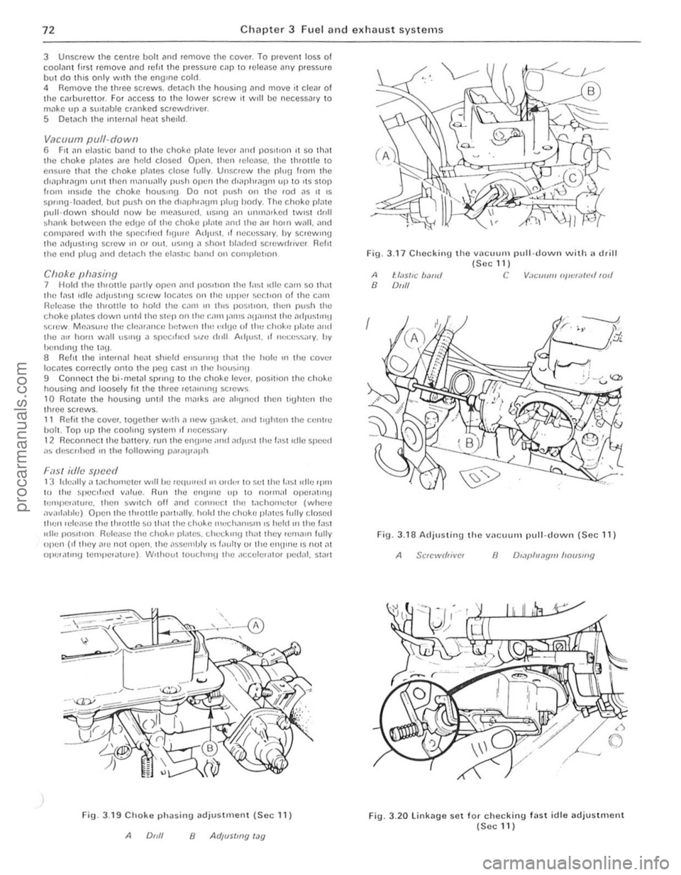 FORD CAPRI 1974 Manual PDF 72 Chapter 3 Fuel and exhaust systems
3 Unsc.cw the cenlle bolt and .emovc the cove •. T o p<event 105501 coolilnt 1i.5t .emove ilnd .ufol the p.essurc cnp to . eleilsc any prcssure but do thIs FORD CAPRI 1974 Manual PDF 72 Chapter 3 Fuel and exhaust systems
3 Unsc.cw the cenlle bolt and .emovc the cove •. T o p<event 105501 coolilnt 1i.5t .emove ilnd .ufol the p.essurc cnp to . eleilsc any prcssure but do thIs