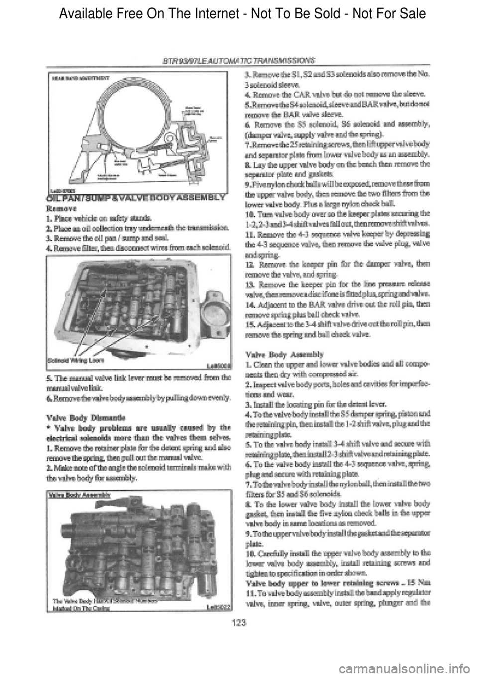 FORD FALCON 1998 Workshop Manual Available Free On The Internet - Not To Be Sold - Not For Sale FORD FALCON 1998 Workshop Manual Available Free On The Internet - Not To Be Sold - Not For Sale