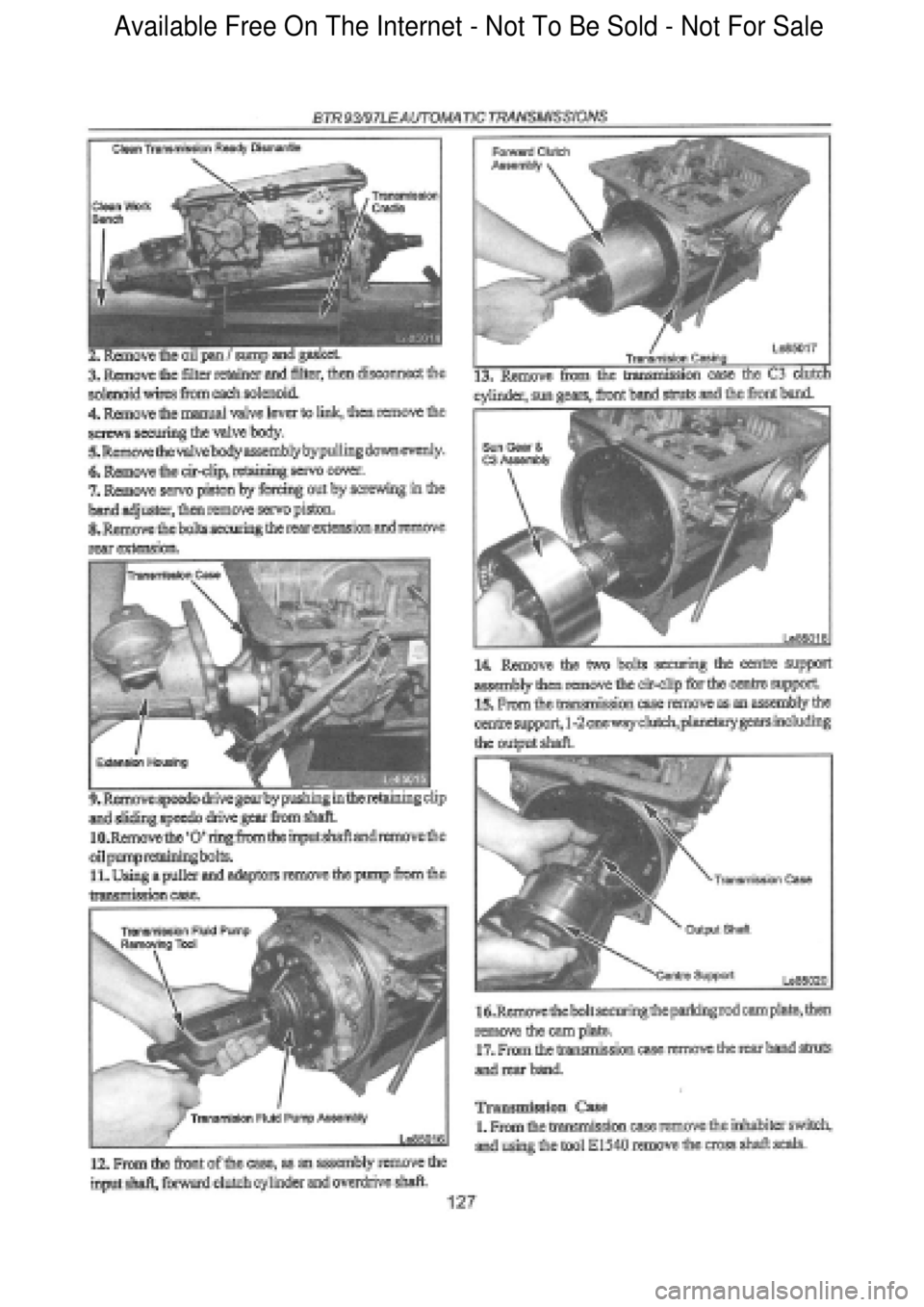 FORD FALCON 1998 Workshop Manual Available Free On The Internet - Not To Be Sold - Not For Sale FORD FALCON 1998 Workshop Manual Available Free On The Internet - Not To Be Sold - Not For Sale