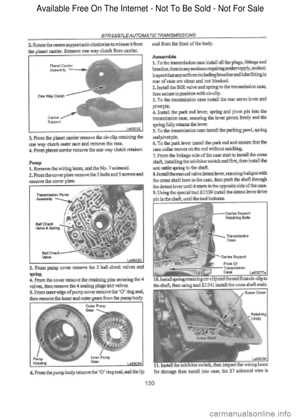 FORD FALCON 1998 Workshop Manual Available Free On The Internet - Not To Be Sold - Not For Sale FORD FALCON 1998 Workshop Manual Available Free On The Internet - Not To Be Sold - Not For Sale