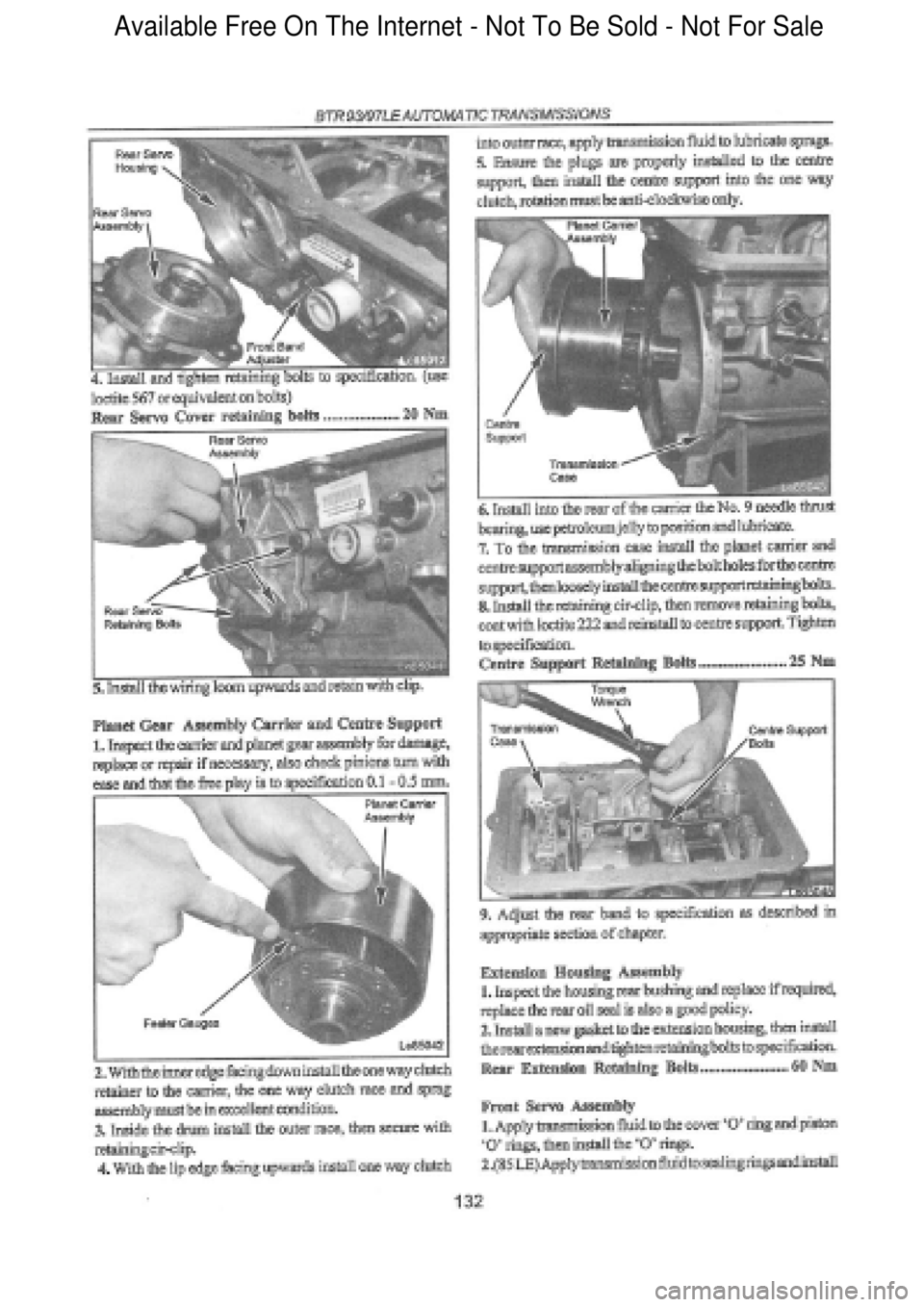 FORD FALCON 1998 Workshop Manual Available Free On The Internet - Not To Be Sold - Not For Sale FORD FALCON 1998 Workshop Manual Available Free On The Internet - Not To Be Sold - Not For Sale