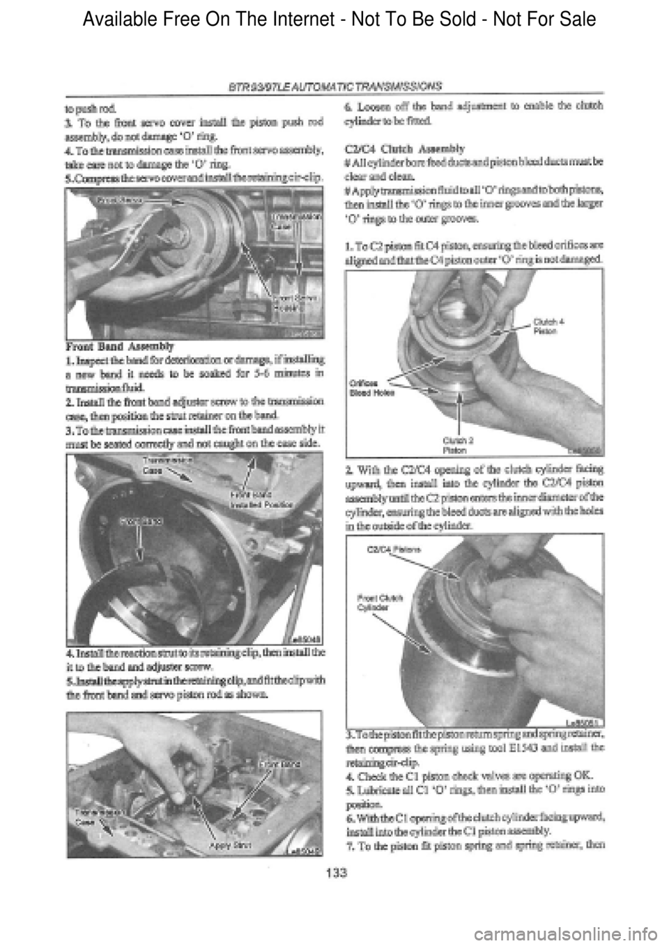 FORD FALCON 1998 Workshop Manual Available Free On The Internet - Not To Be Sold - Not For Sale FORD FALCON 1998 Workshop Manual Available Free On The Internet - Not To Be Sold - Not For Sale
