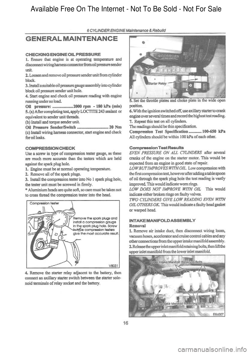 FORD FALCON 1998 User Guide Available Free On The Internet - Not To Be Sold - Not For Sale FORD FALCON 1998 User Guide Available Free On The Internet - Not To Be Sold - Not For Sale