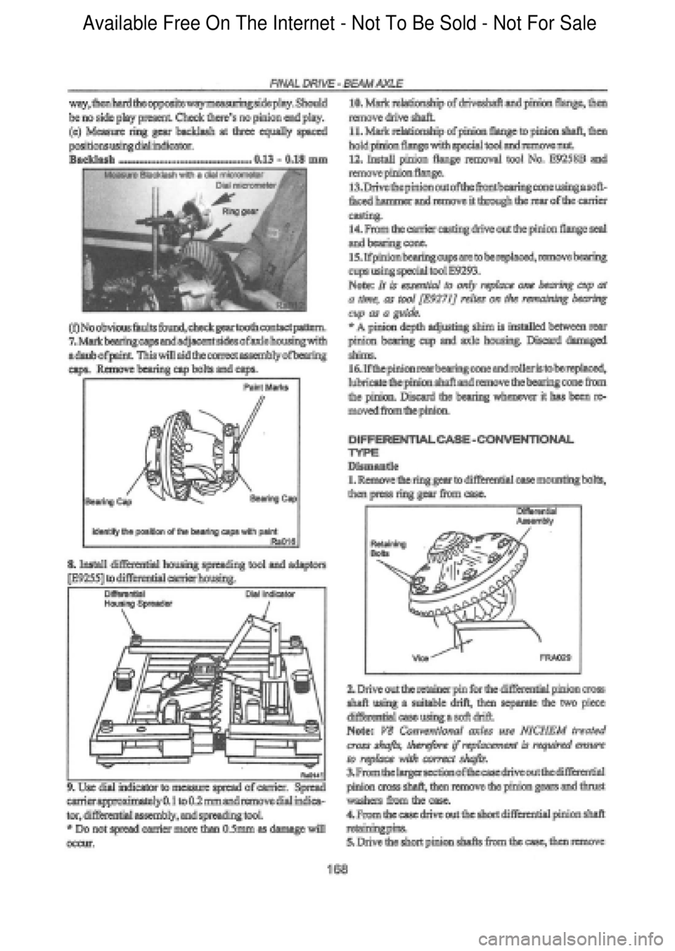 FORD FALCON 1998 Workshop Manual Available Free On The Internet - Not To Be Sold - Not For Sale FORD FALCON 1998 Workshop Manual Available Free On The Internet - Not To Be Sold - Not For Sale