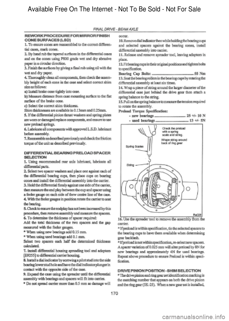 FORD FALCON 1998 Workshop Manual Available Free On The Internet - Not To Be Sold - Not For Sale FORD FALCON 1998 Workshop Manual Available Free On The Internet - Not To Be Sold - Not For Sale