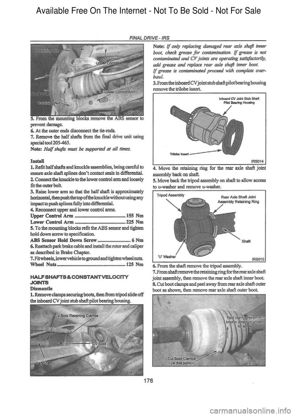 FORD FALCON 1998 Workshop Manual Available Free On The Internet - Not To Be Sold - Not For Sale FORD FALCON 1998 Workshop Manual Available Free On The Internet - Not To Be Sold - Not For Sale