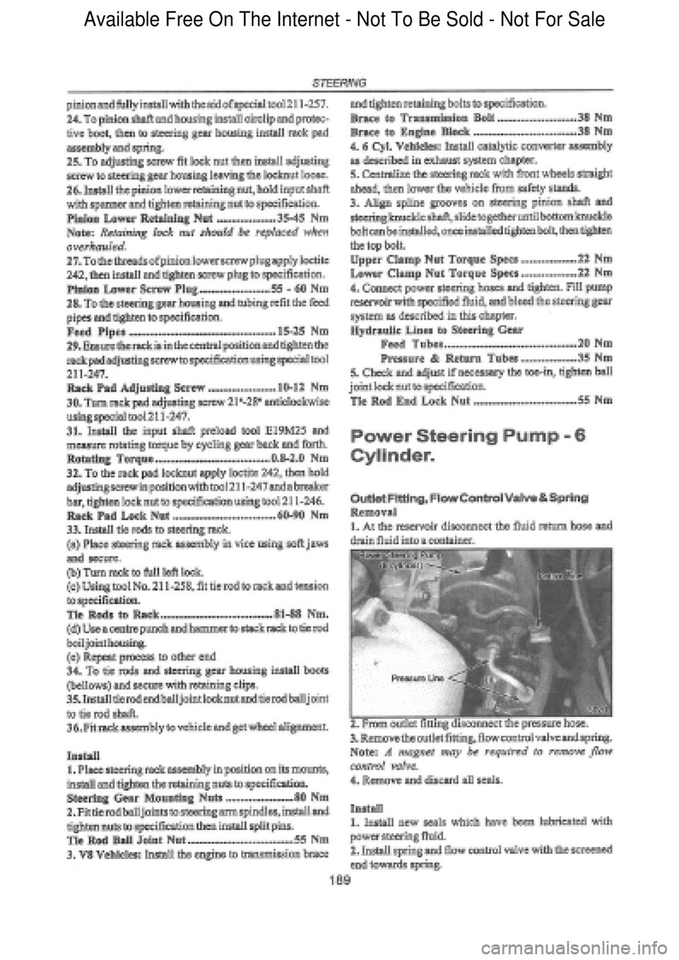 FORD FALCON 1998 Workshop Manual Available Free On The Internet - Not To Be Sold - Not For Sale FORD FALCON 1998 Workshop Manual Available Free On The Internet - Not To Be Sold - Not For Sale