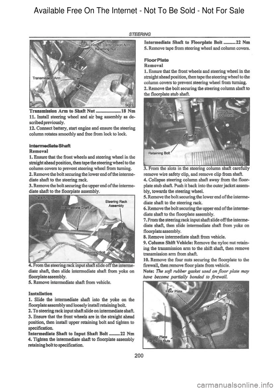 FORD FALCON 1998 Workshop Manual Available Free On The Internet - Not To Be Sold - Not For Sale FORD FALCON 1998 Workshop Manual Available Free On The Internet - Not To Be Sold - Not For Sale