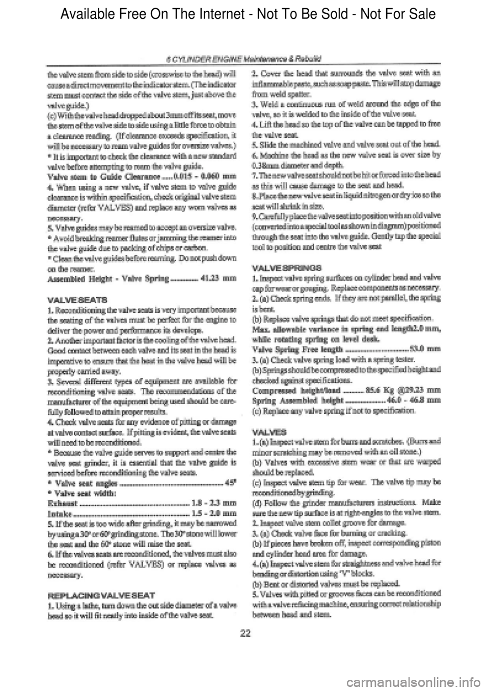 FORD FALCON 1998 Owners Manual Available Free On The Internet - Not To Be Sold - Not For Sale FORD FALCON 1998 Owners Manual Available Free On The Internet - Not To Be Sold - Not For Sale