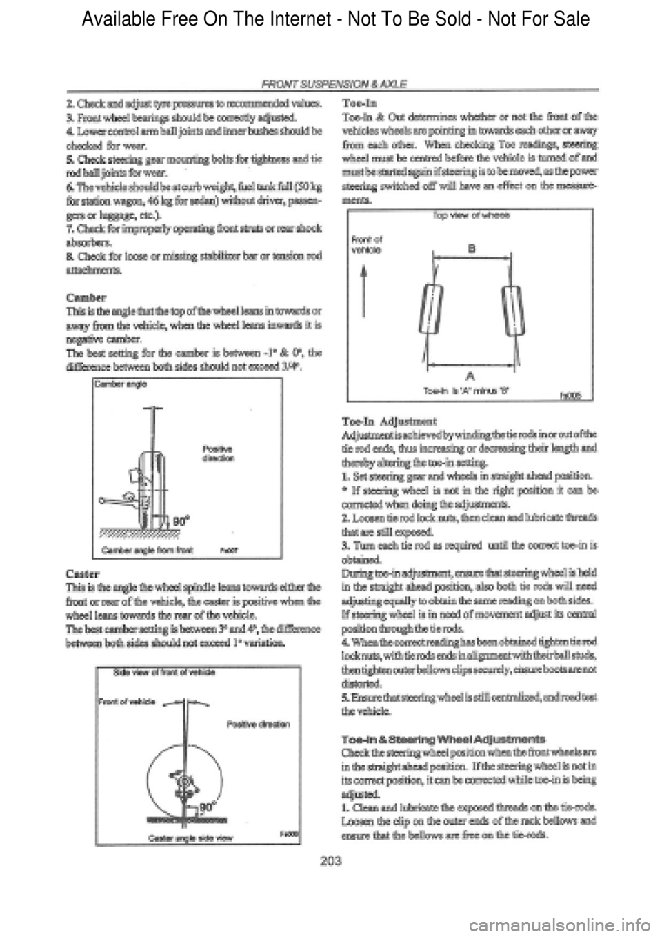 FORD FALCON 1998 Workshop Manual Available Free On The Internet - Not To Be Sold - Not For Sale FORD FALCON 1998 Workshop Manual Available Free On The Internet - Not To Be Sold - Not For Sale