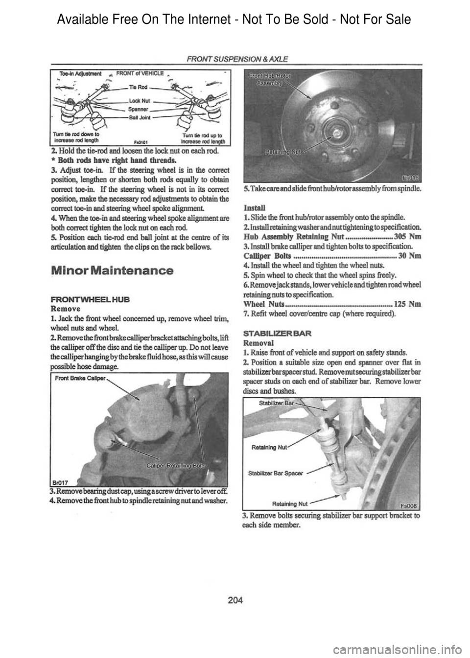 FORD FALCON 1998 Workshop Manual Available Free On The Internet - Not To Be Sold - Not For Sale FORD FALCON 1998 Workshop Manual Available Free On The Internet - Not To Be Sold - Not For Sale
