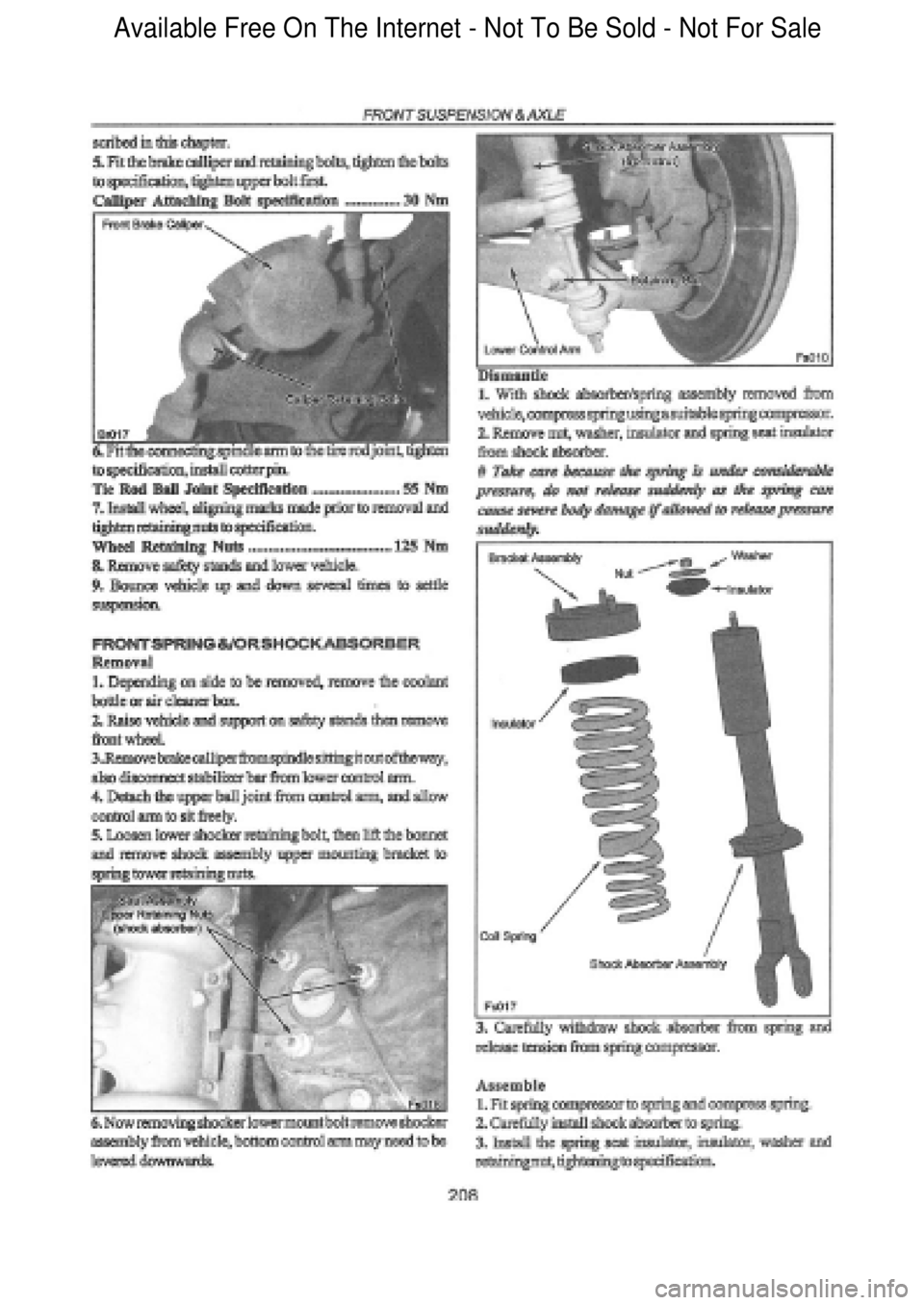 FORD FALCON 1998 Workshop Manual Available Free On The Internet - Not To Be Sold - Not For Sale FORD FALCON 1998 Workshop Manual Available Free On The Internet - Not To Be Sold - Not For Sale