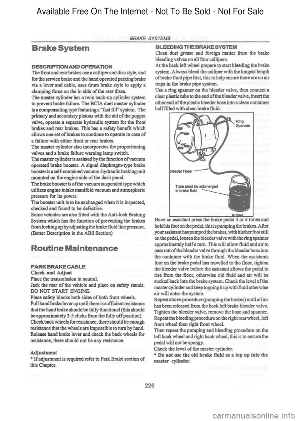 FORD FALCON 1998 Workshop Manual Available Free On The Internet - Not To Be Sold - Not For Sale FORD FALCON 1998 Workshop Manual Available Free On The Internet - Not To Be Sold - Not For Sale