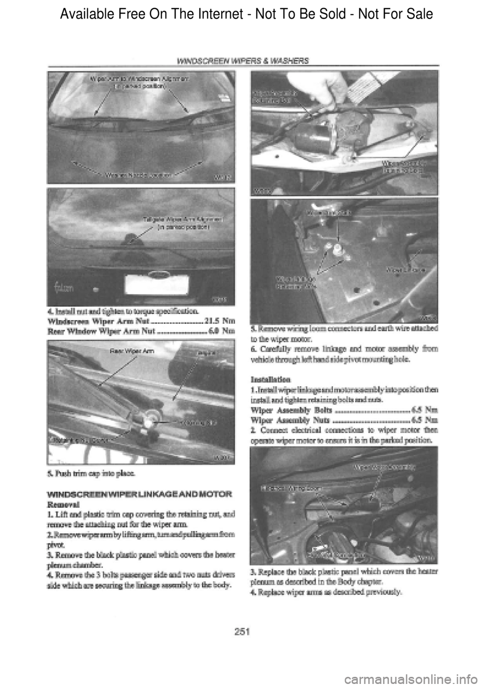 FORD FALCON 1998 Workshop Manual Available Free On The Internet - Not To Be Sold - Not For Sale FORD FALCON 1998 Workshop Manual Available Free On The Internet - Not To Be Sold - Not For Sale