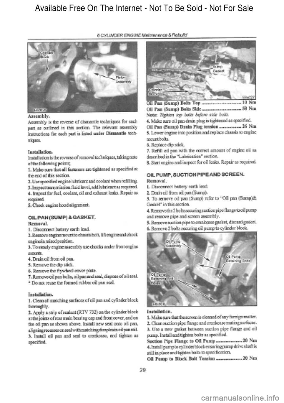 FORD FALCON 1998 Owners Manual Available Free On The Internet - Not To Be Sold - Not For Sale FORD FALCON 1998 Owners Manual Available Free On The Internet - Not To Be Sold - Not For Sale
