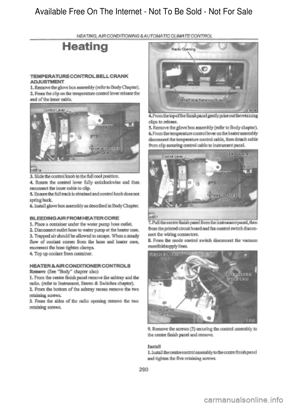 FORD FALCON 1998 Workshop Manual Available Free On The Internet - Not To Be Sold - Not For Sale FORD FALCON 1998 Workshop Manual Available Free On The Internet - Not To Be Sold - Not For Sale