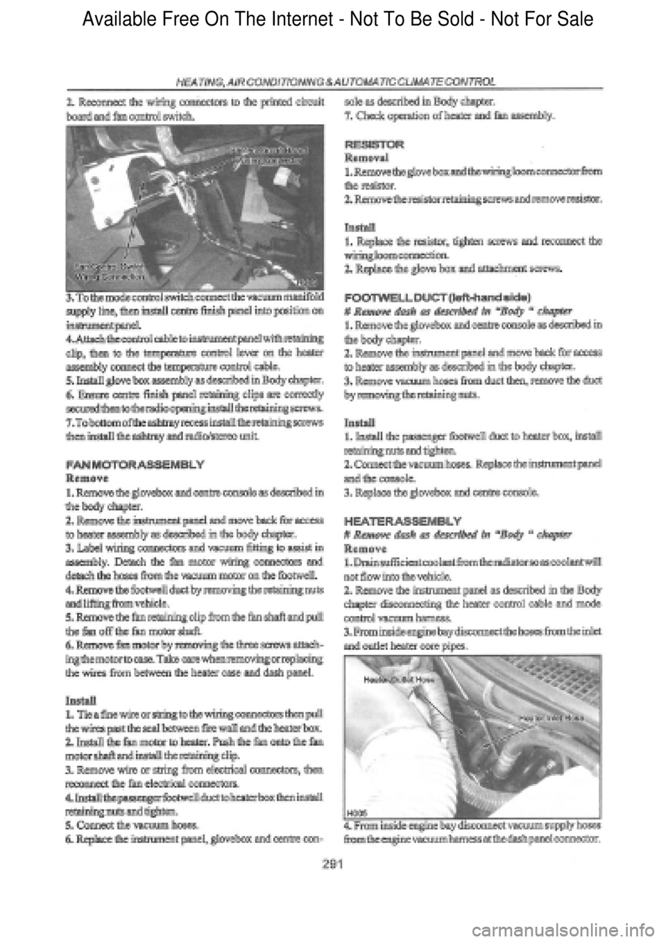 FORD FALCON 1998 Workshop Manual Available Free On The Internet - Not To Be Sold - Not For Sale FORD FALCON 1998 Workshop Manual Available Free On The Internet - Not To Be Sold - Not For Sale