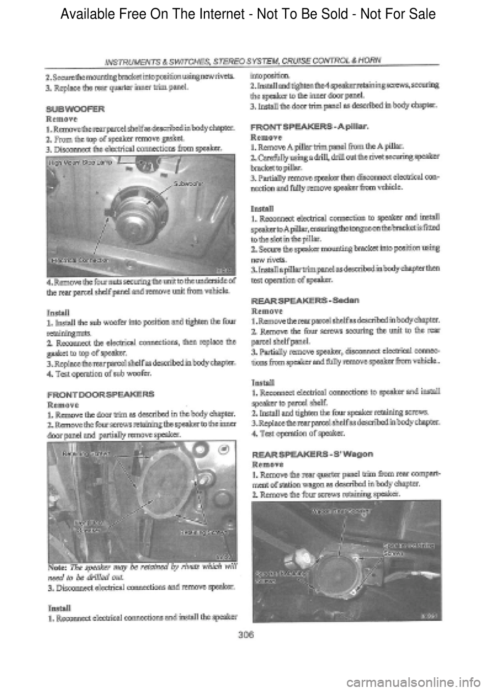 FORD FALCON 1998 Workshop Manual Available Free On The Internet - Not To Be Sold - Not For Sale FORD FALCON 1998 Workshop Manual Available Free On The Internet - Not To Be Sold - Not For Sale