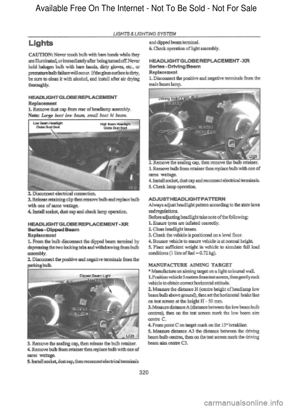 FORD FALCON 1998 Workshop Manual Available Free On The Internet - Not To Be Sold - Not For Sale FORD FALCON 1998 Workshop Manual Available Free On The Internet - Not To Be Sold - Not For Sale