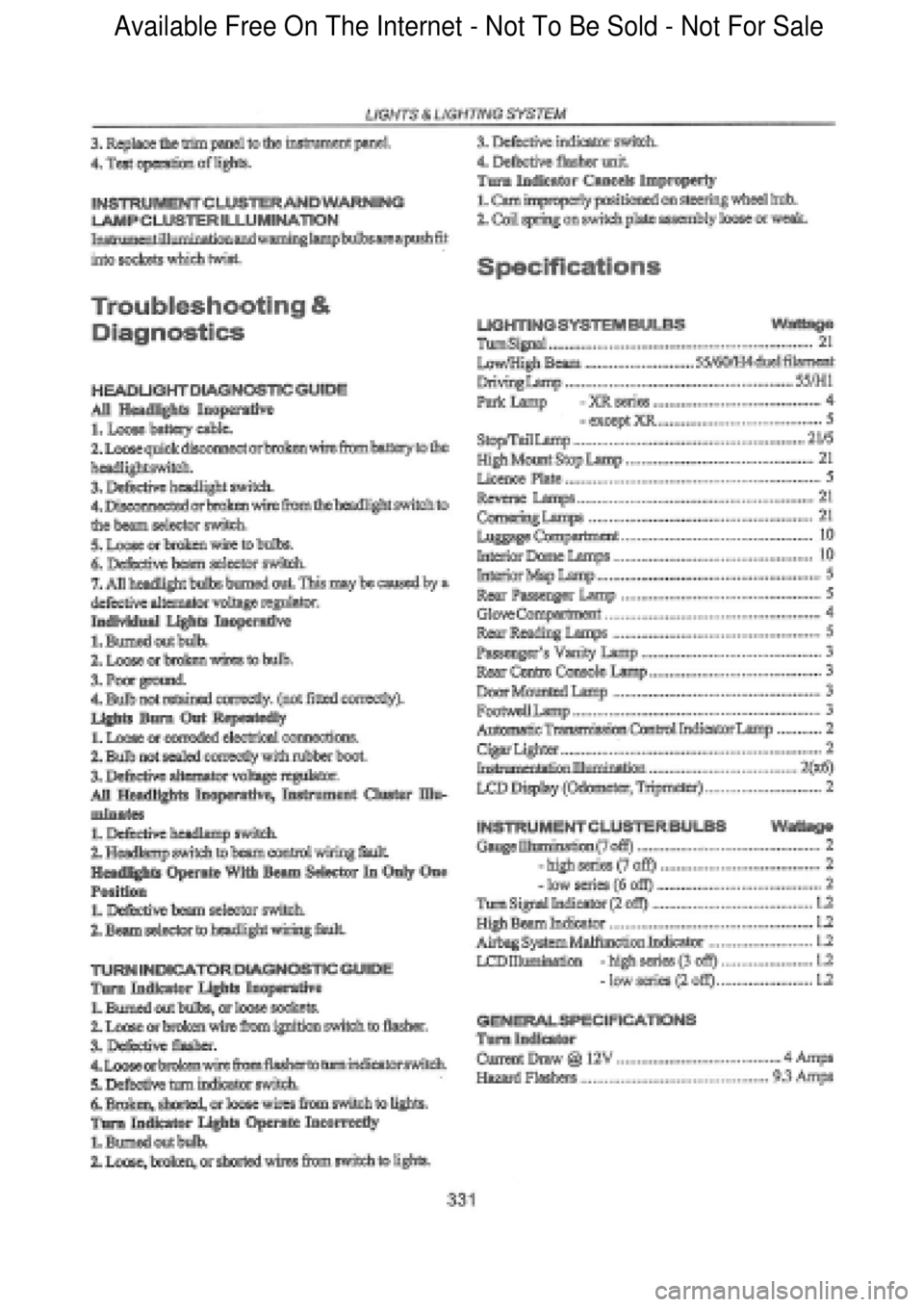 FORD FALCON 1998 Workshop Manual Available Free On The Internet - Not To Be Sold - Not For Sale FORD FALCON 1998 Workshop Manual Available Free On The Internet - Not To Be Sold - Not For Sale