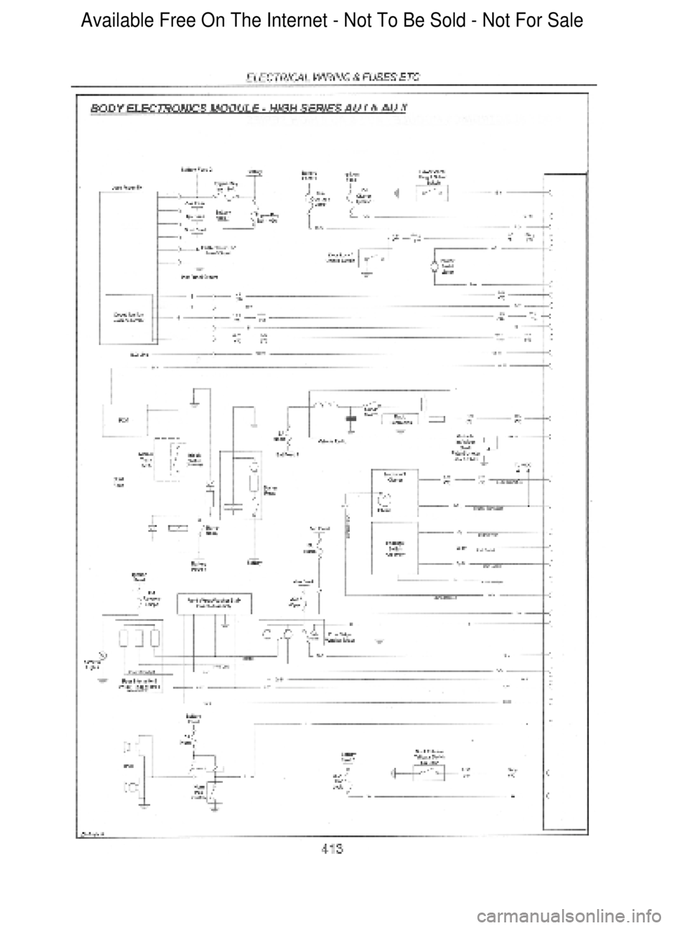 FORD FALCON 1998 Workshop Manual Available Free On The Internet - Not To Be Sold - Not For Sale FORD FALCON 1998 Workshop Manual Available Free On The Internet - Not To Be Sold - Not For Sale