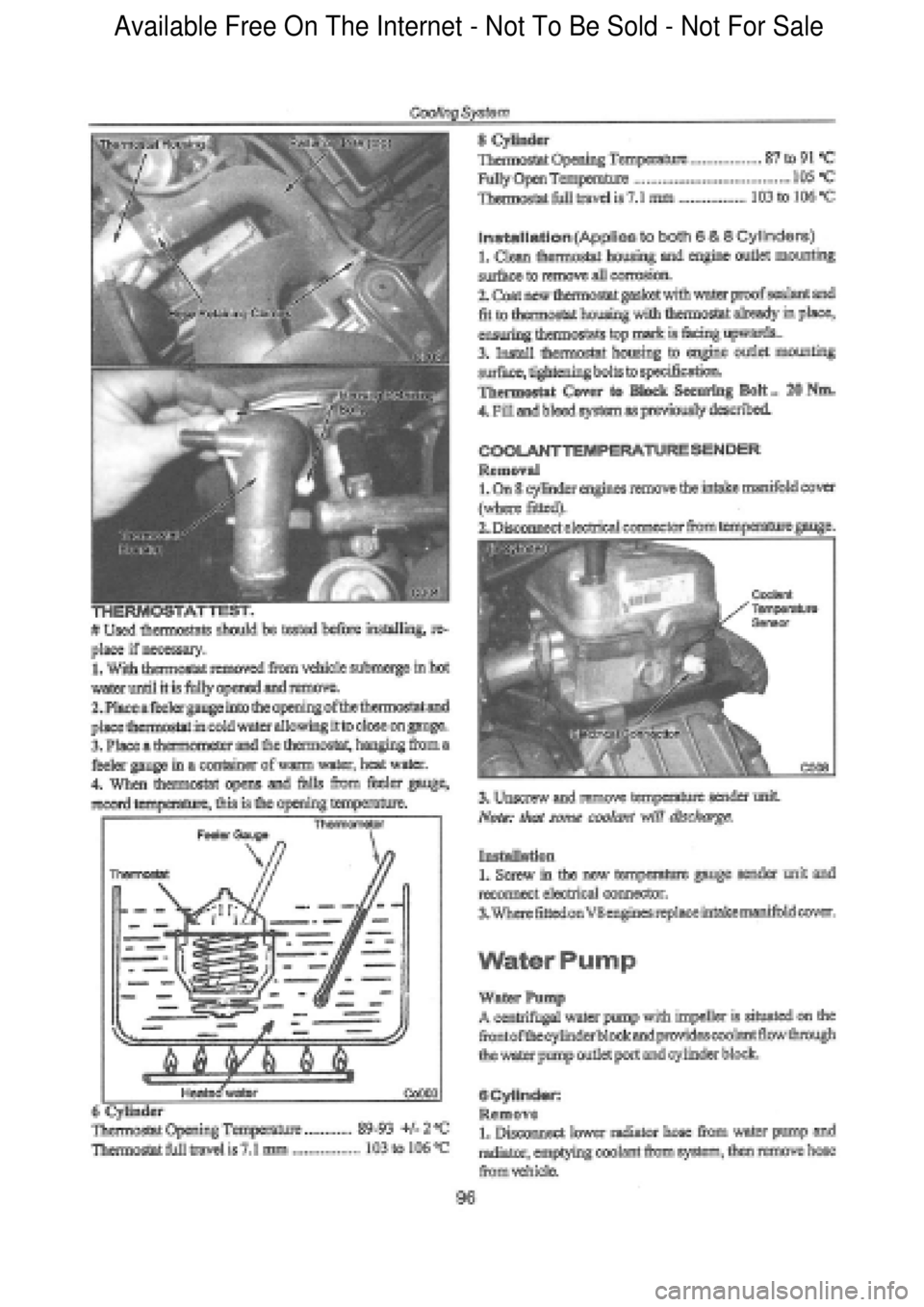 FORD FALCON 1998 Owners Manual Available Free On The Internet - Not To Be Sold - Not For Sale FORD FALCON 1998 Owners Manual Available Free On The Internet - Not To Be Sold - Not For Sale
