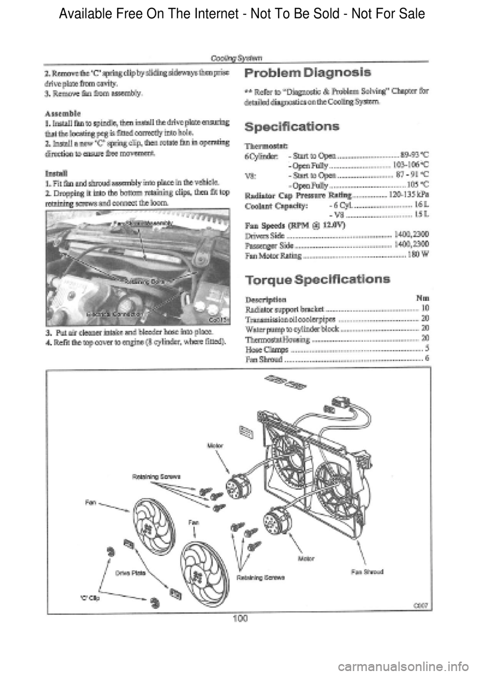 FORD FALCON 1998 Owners Manual Available Free On The Internet - Not To Be Sold - Not For Sale FORD FALCON 1998 Owners Manual Available Free On The Internet - Not To Be Sold - Not For Sale