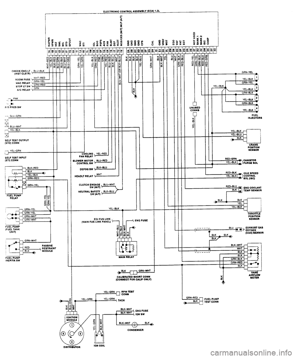FORD FESTIVA 1991  Service Manual 