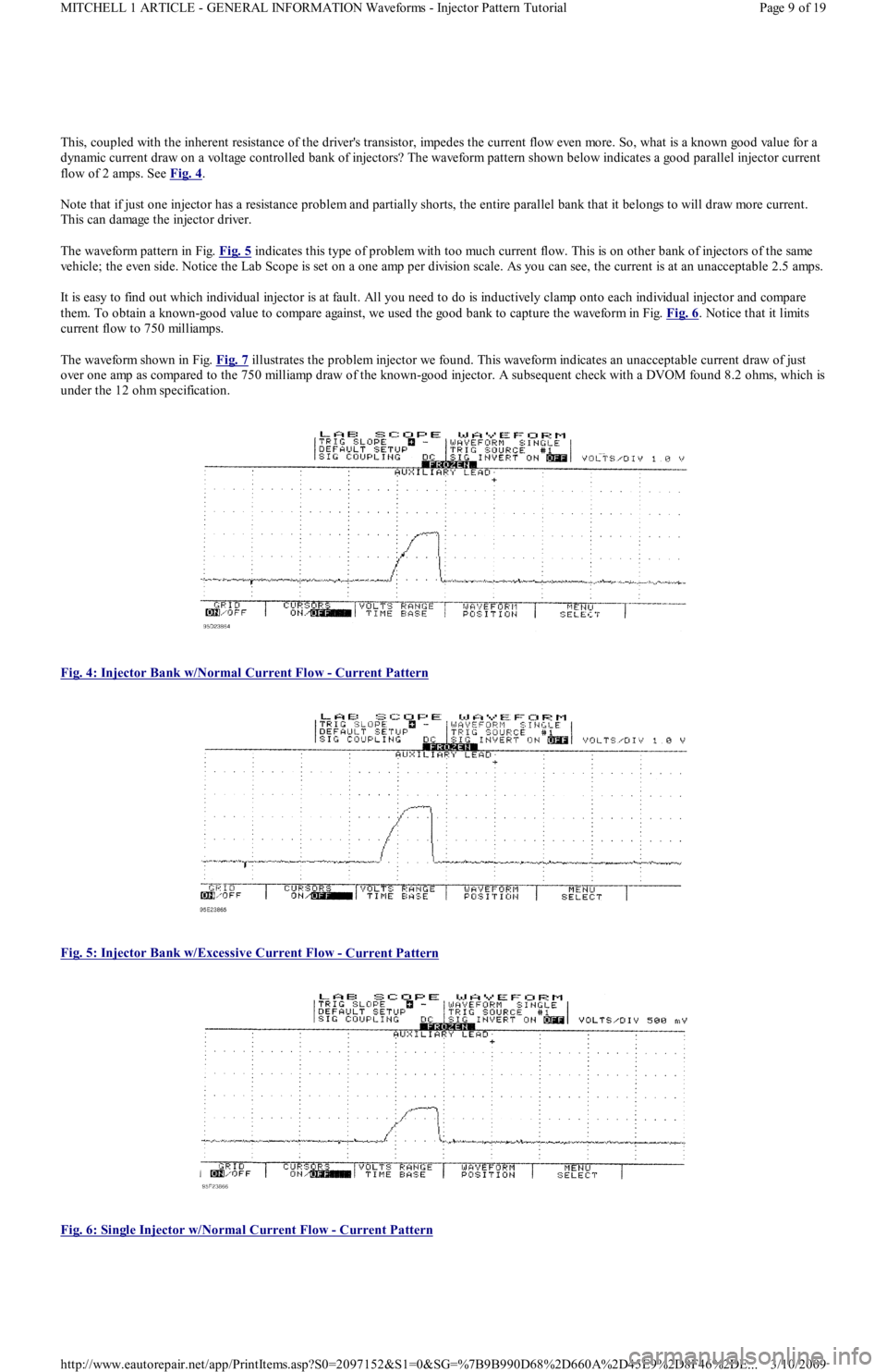 FORD FESTIVA 1991  Service Manual This, coupled with the inherent resistance of the drivers transistor, impedes the current flow even more. So, what is a known good value for a 
dynamic current draw on a voltage controlled bank of in
